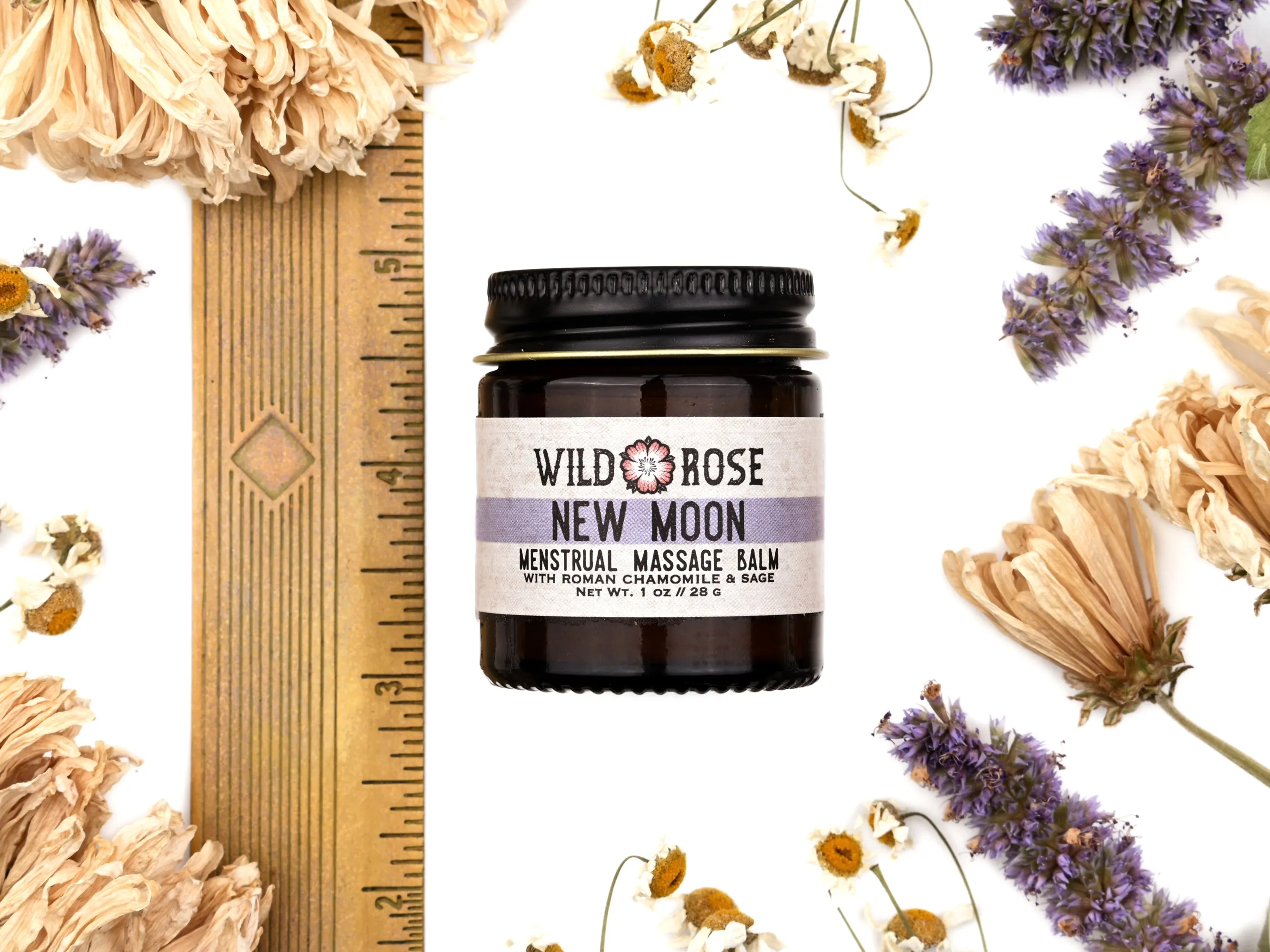 New Moon <br> Menstrual Massage Balm - 1oz // 28g - Wholesale