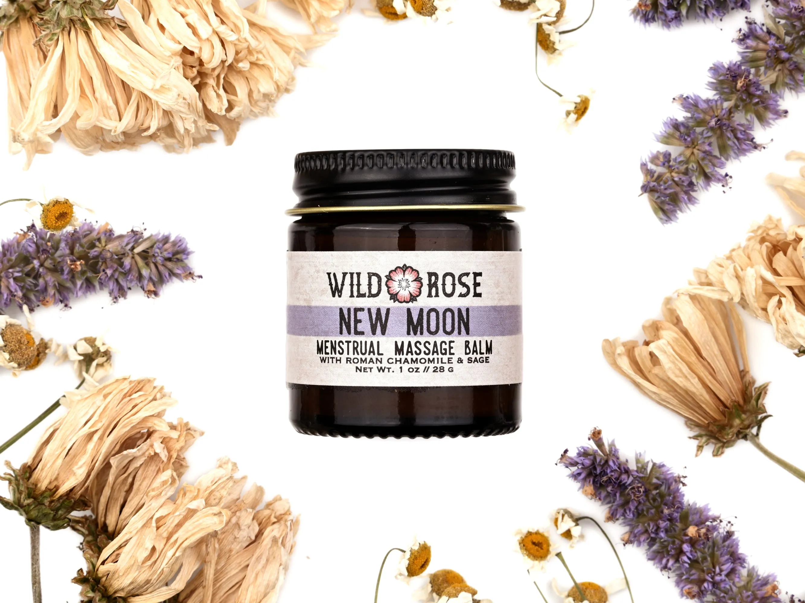 New Moon <br> Menstrual Massage Balm - 1oz // 28g - Wholesale