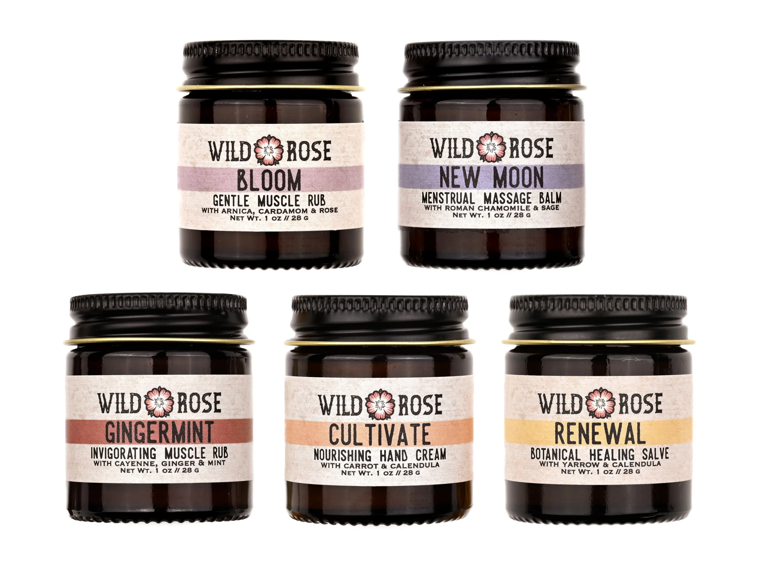 New Moon <br> Menstrual Massage Balm - 1oz // 28g - Wholesale