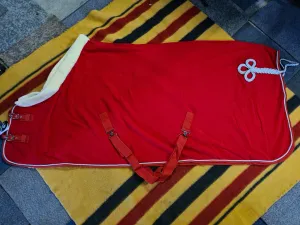 NEW rhinegold elite show/travel fleece red sizes 5'6 to 7'3