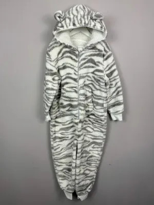 Next Zebra Onesie Pj's 6y & 7y