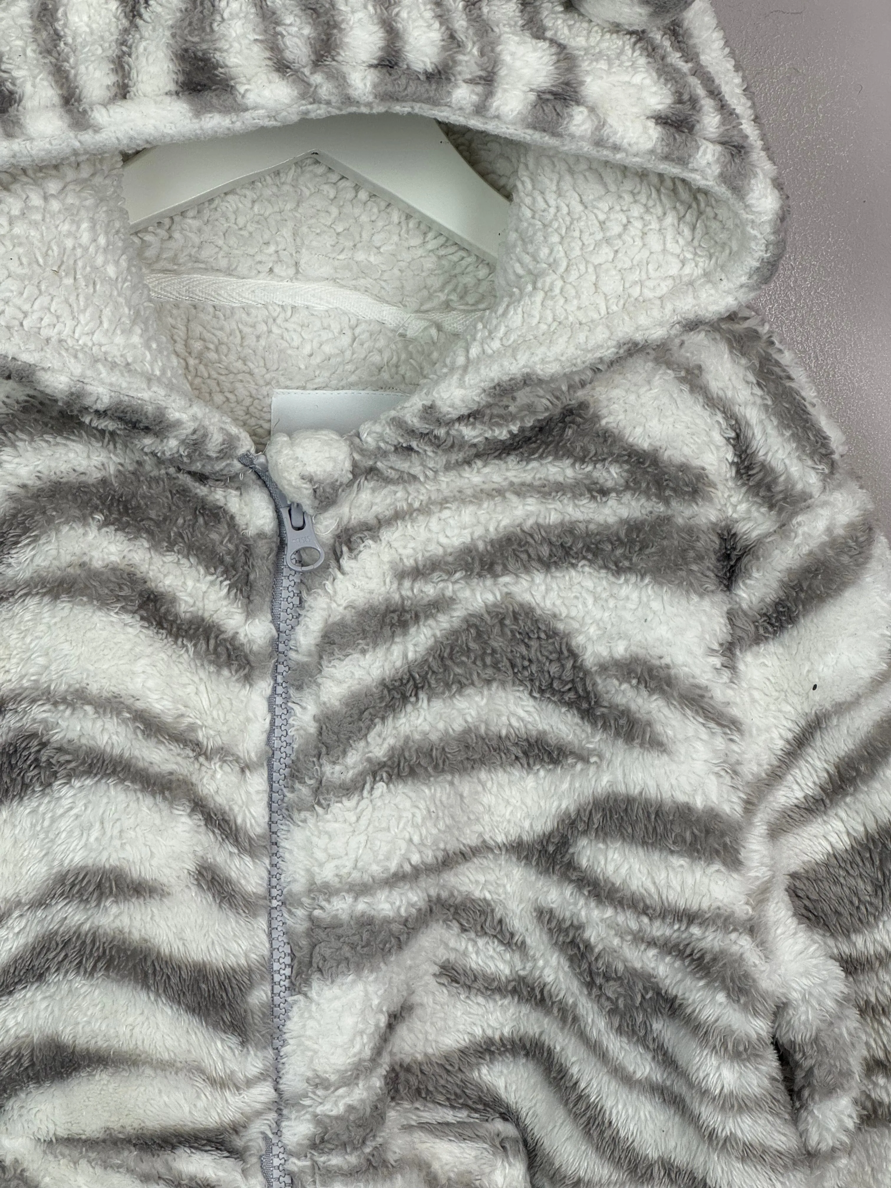 Next Zebra Onesie Pj's 6y & 7y