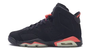 Nike Jordan 6 Retro Infrared Black Red 2014 GS (384665-023) Youth Size 6Y-7Y