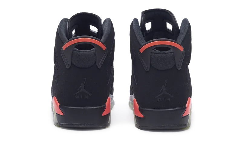 Nike Jordan 6 Retro Infrared Black Red 2014 GS (384665-023) Youth Size 6Y-7Y
