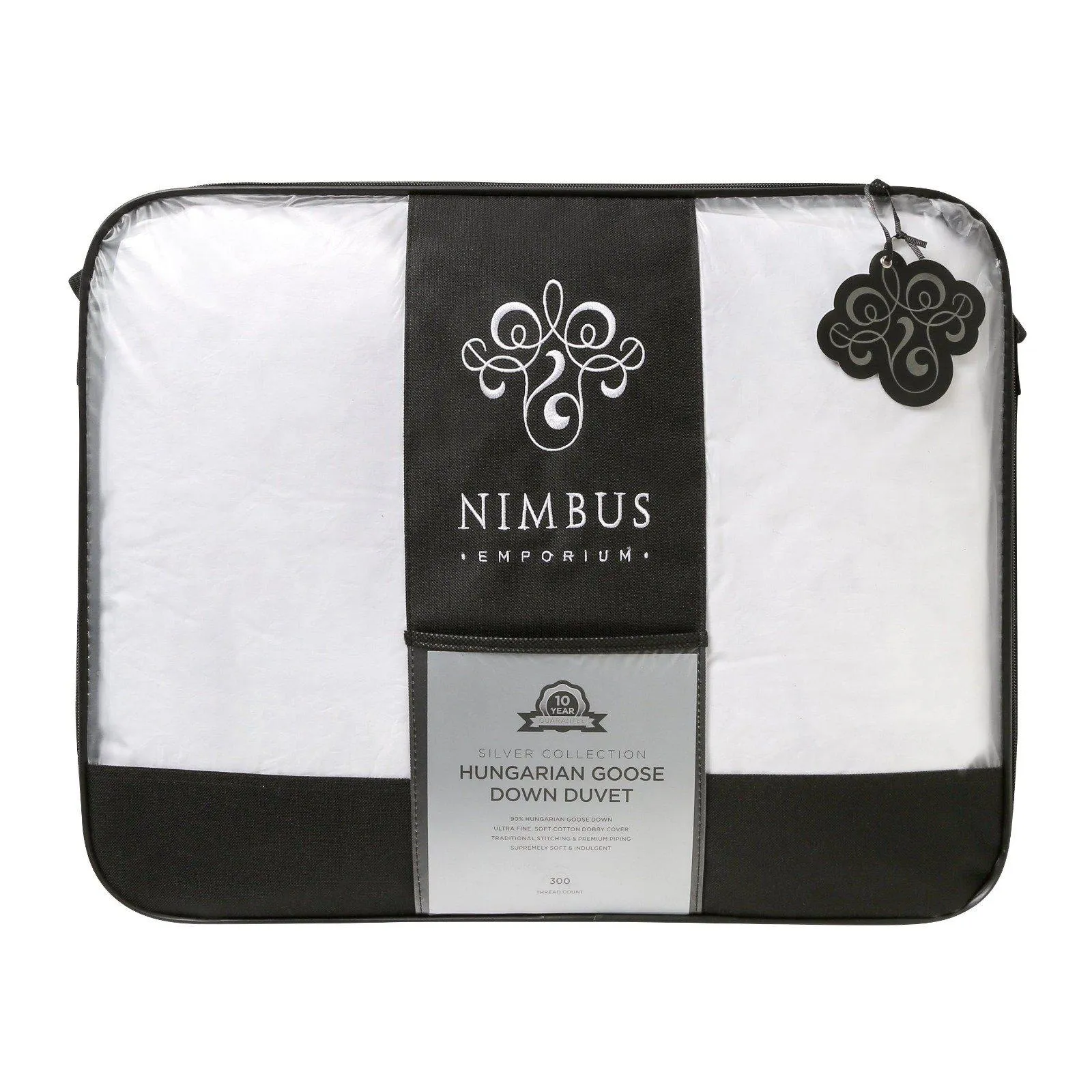 Nimbus Silver 90% Hungarian Goose Down Duvet