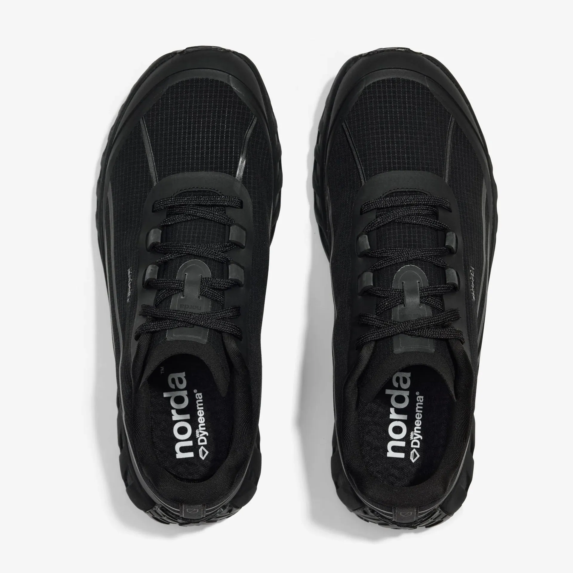 norda Men's 002 Trail Running Shoes Stealth Black