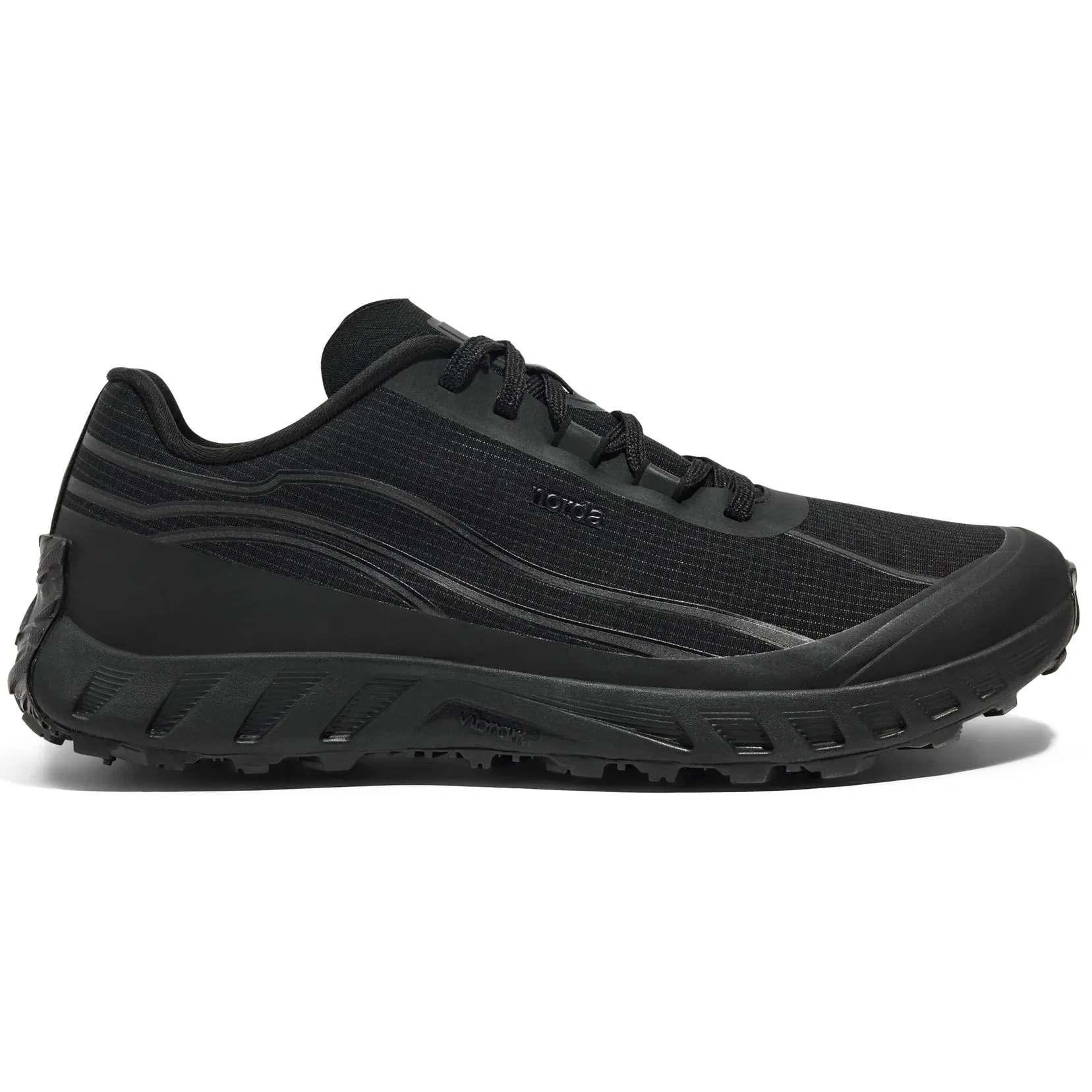 norda Men's 002 Trail Running Shoes Stealth Black