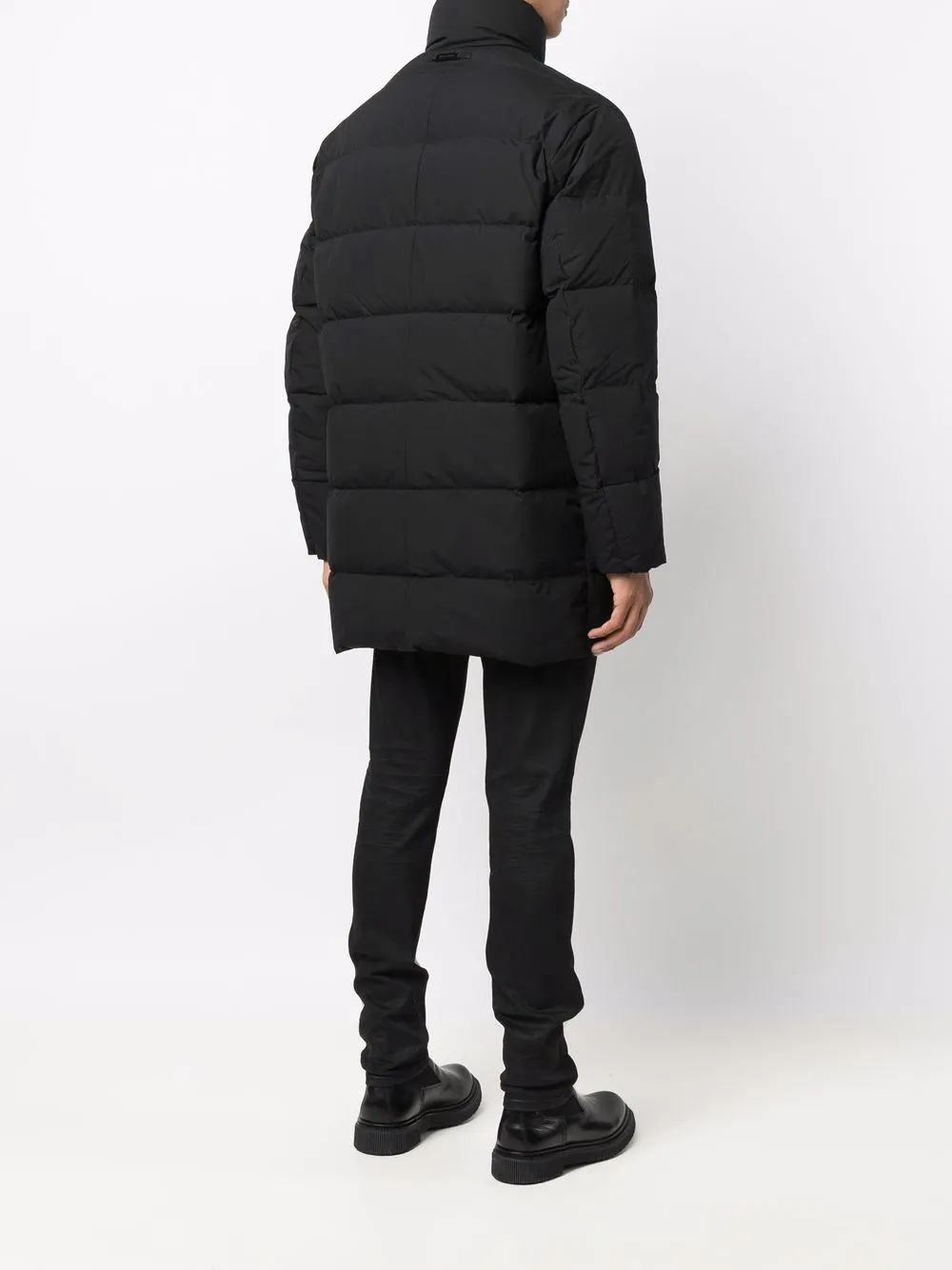 Nylon down jacket