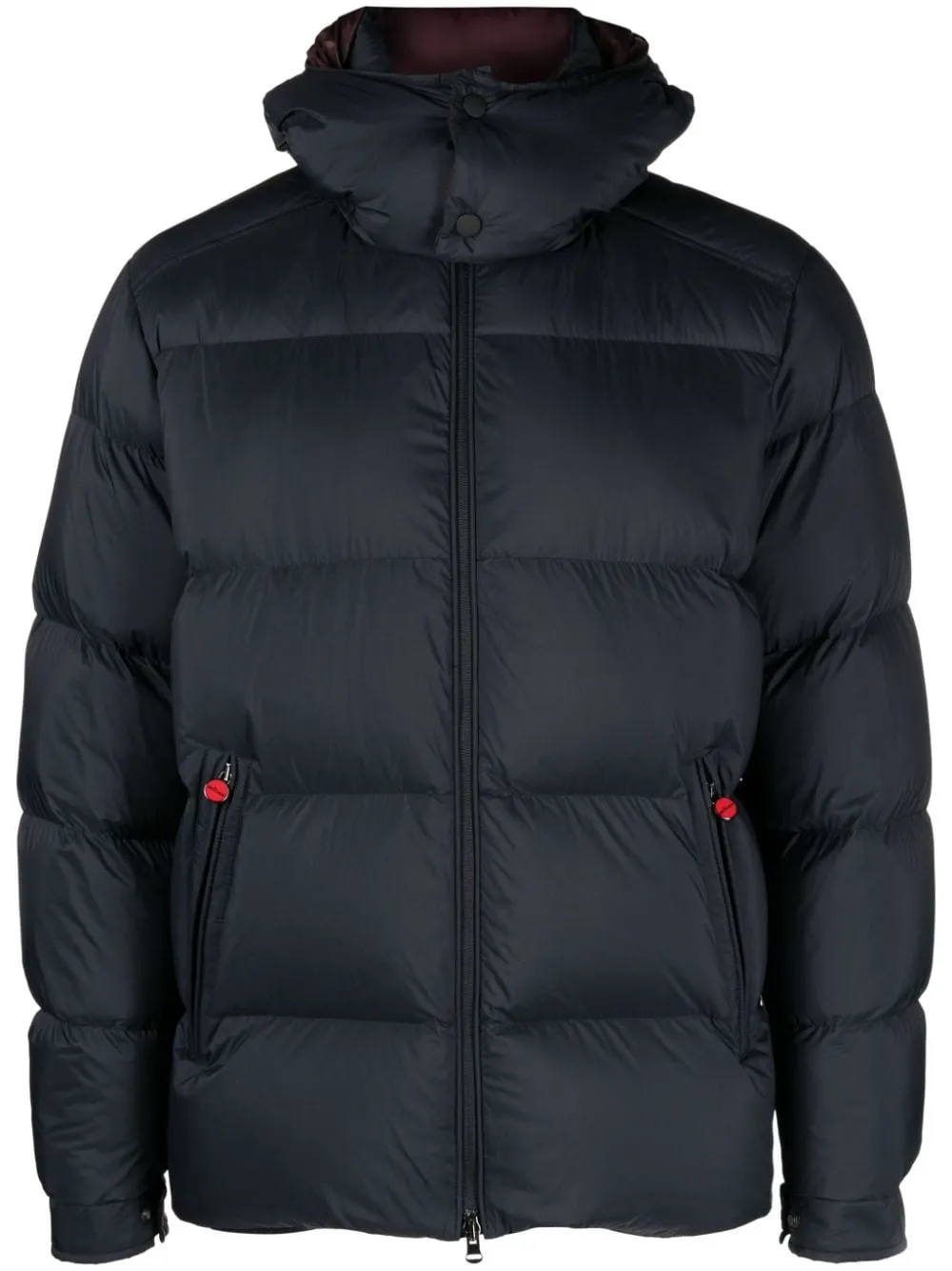 Nylon short down jacket