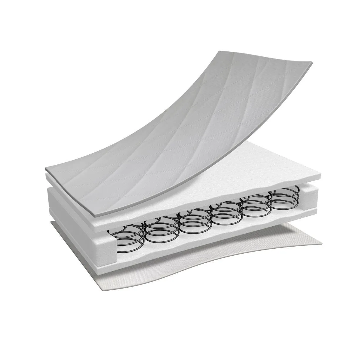Obaby Sprung Space Saver Mattress 100 X 50cm