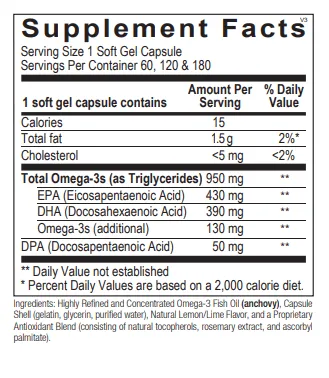 Omega Complete - EPA, DHA, and DPA Support