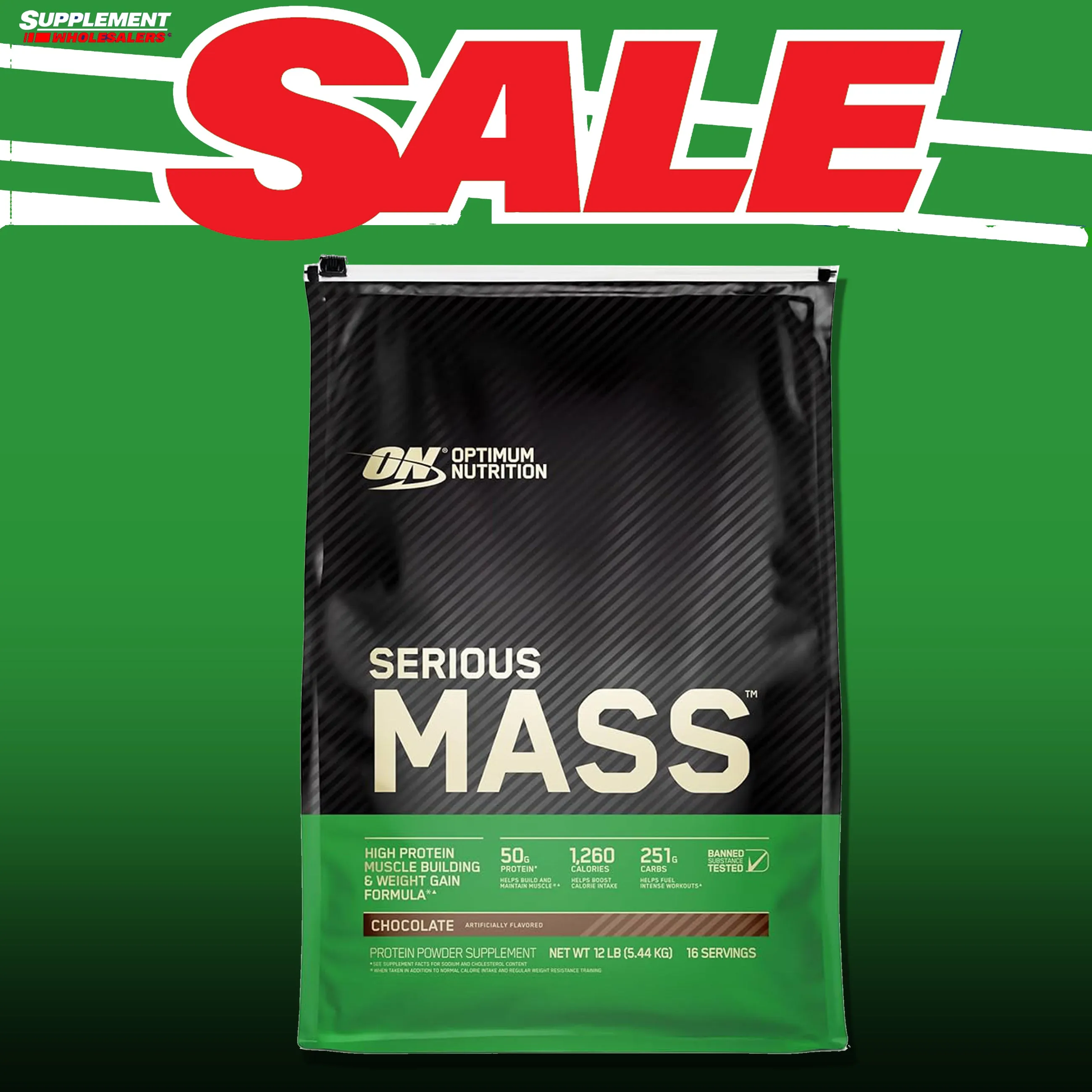 ON Serious Mass Protein by Optimum Nutrition