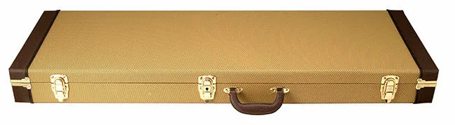 On Stage Hardshell Electric Guitar Case in Tweed
