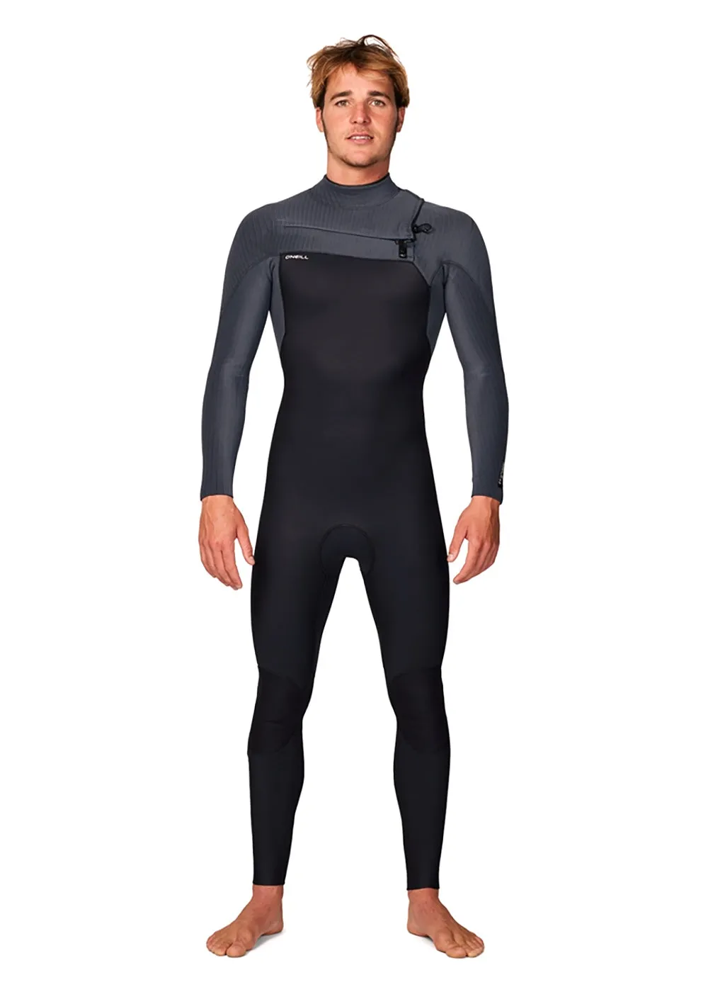 ONeill Mens Hyperfreak 3/2mm  Chest Zip Steamer Wetsuit