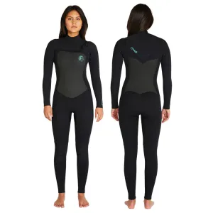 O'NEILL WOMENS FOCUS 3/2MM  BACK ZIP SEALED FULL STEAMER