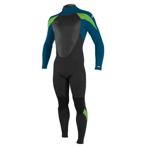 O'Neill Youth Epic 3/2mm B/Z Summer Wetsuit  - Black/Ultra Blue