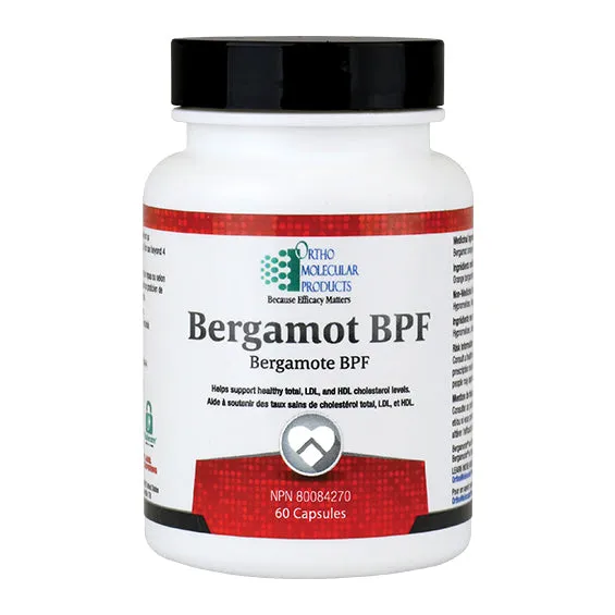 Ortho Molecular Products Bergamot BPF 60 Caps