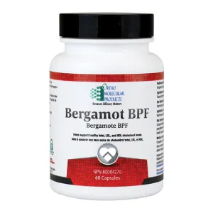 Ortho Molecular Products Bergamot BPF 60 Caps