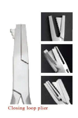 Ortho Plier, Closing loop plier