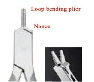 Ortho Plier, Nance loop bending plier