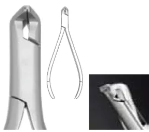 Ortho Pliers, Distal End Cutter w/ Hold (3000-64 TC)