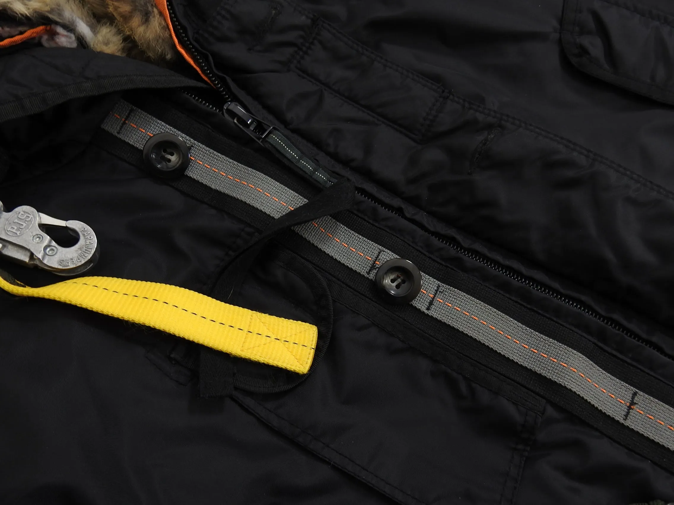 Parajumpers Black Right Hand Down Parka - XL