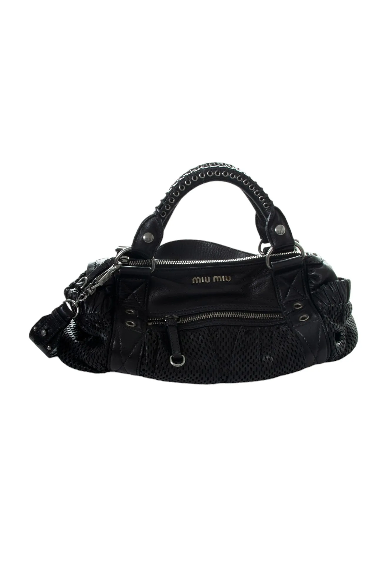 Perforated Leather Bag