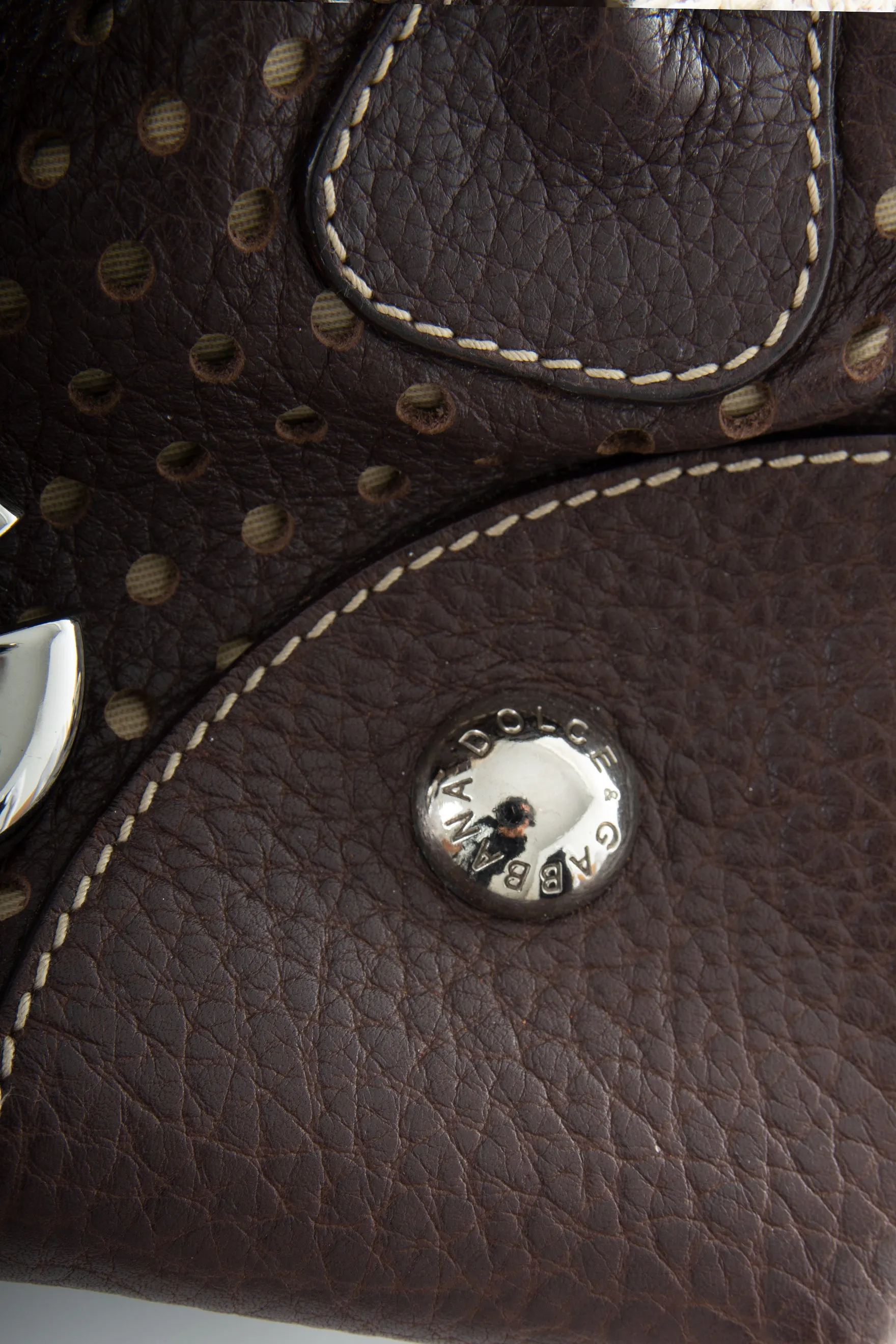 Perforated Leather Bag