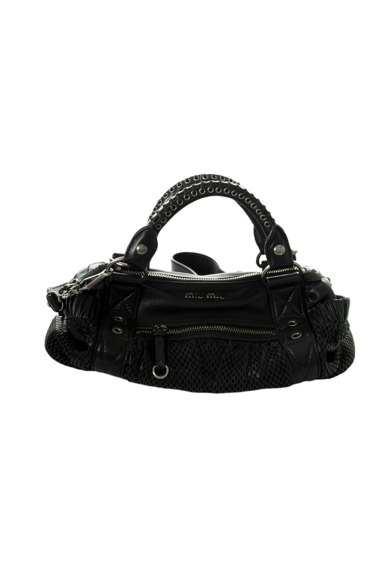 Perforated Leather Bag
