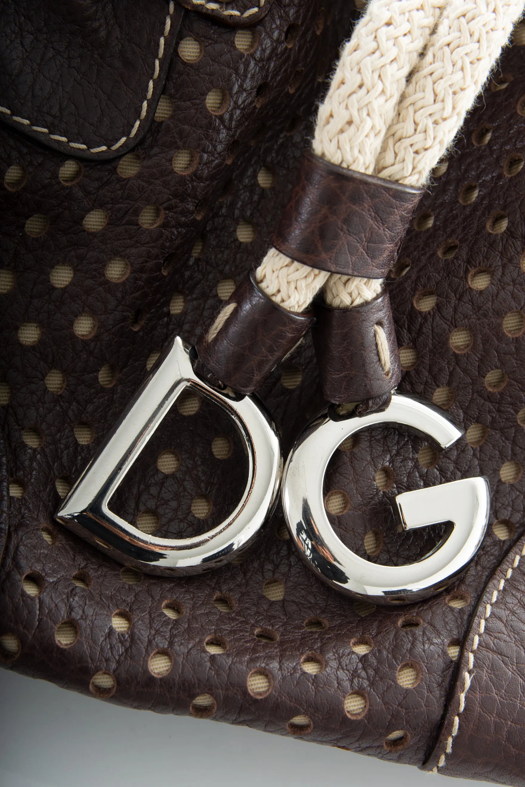 Perforated Leather Bag