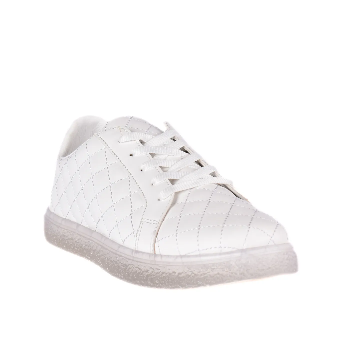 Perforated Leather Sneakers