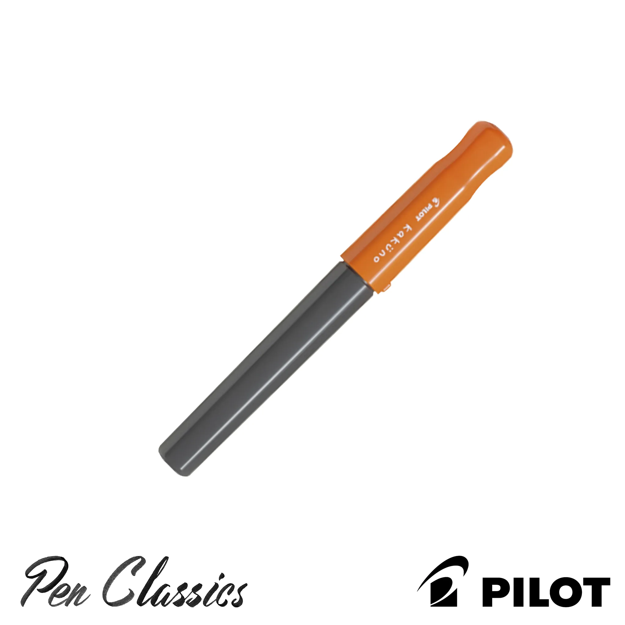 Pilot Kakuno Orange/Grey Fountain Pen