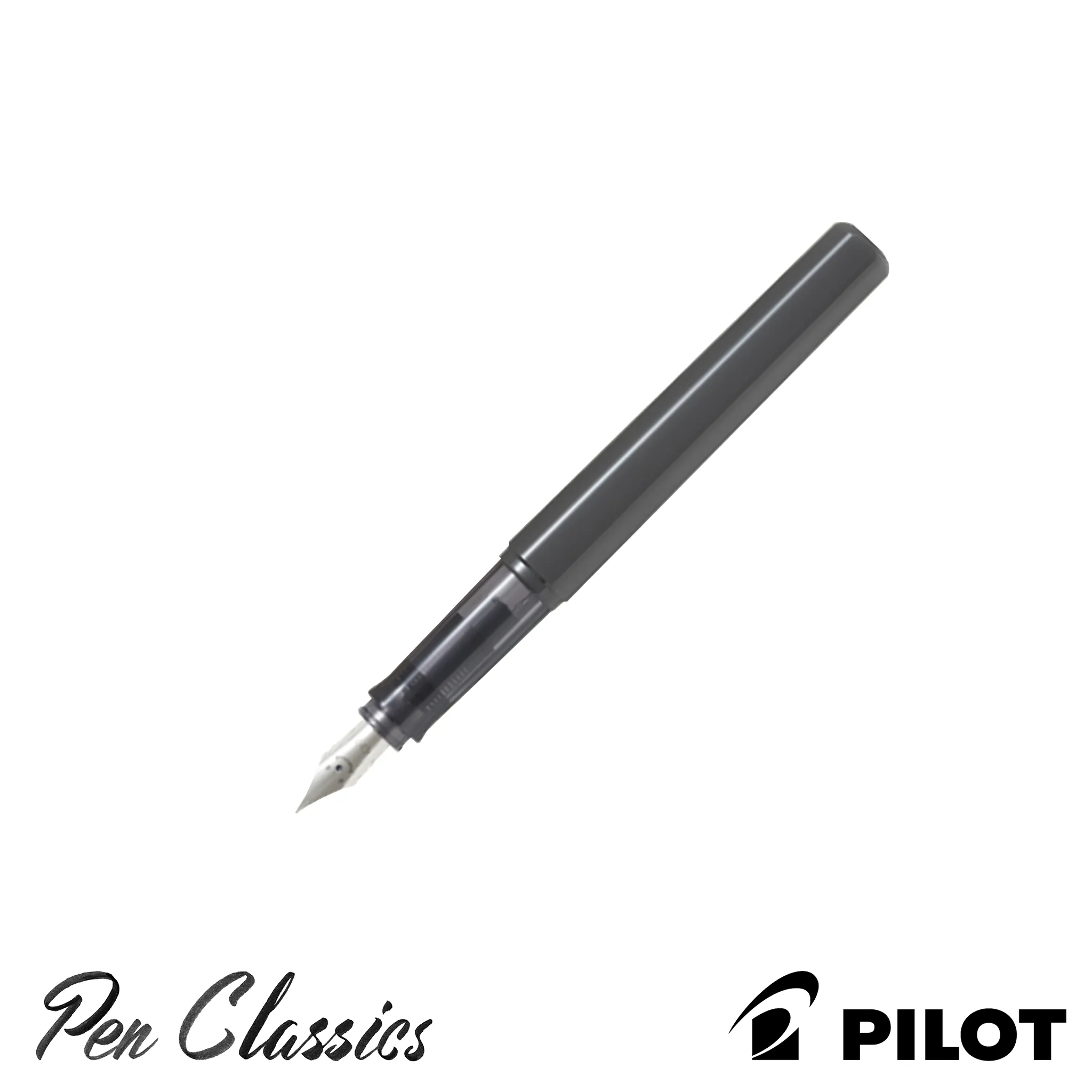 Pilot Kakuno Orange/Grey Fountain Pen