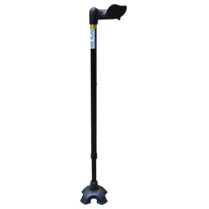 PQUIP Quad Tip Large Ortho Cane