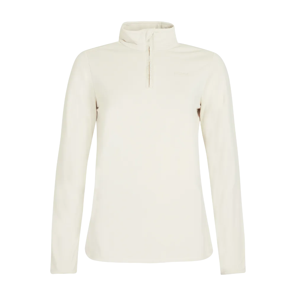 Protest Mutez 1/4 Zip Top Womens - Kitoffwhite