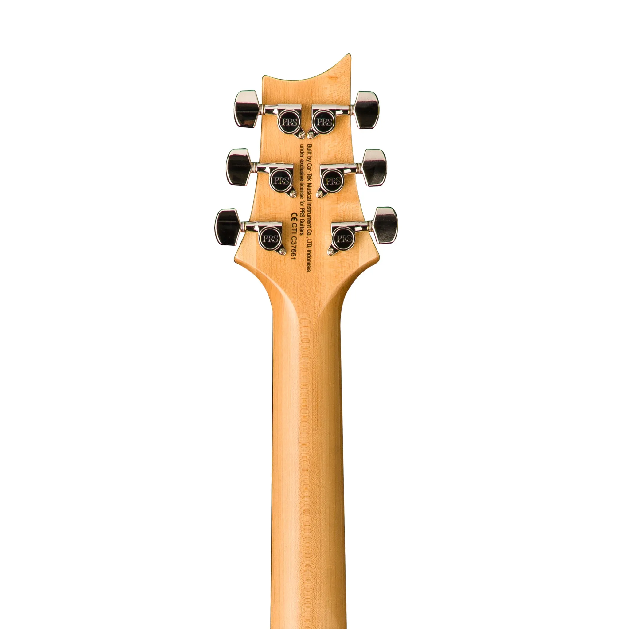 PRS SE Custom 24 Electric Guitar w/Bag, Bonnie Pink/Natural Back