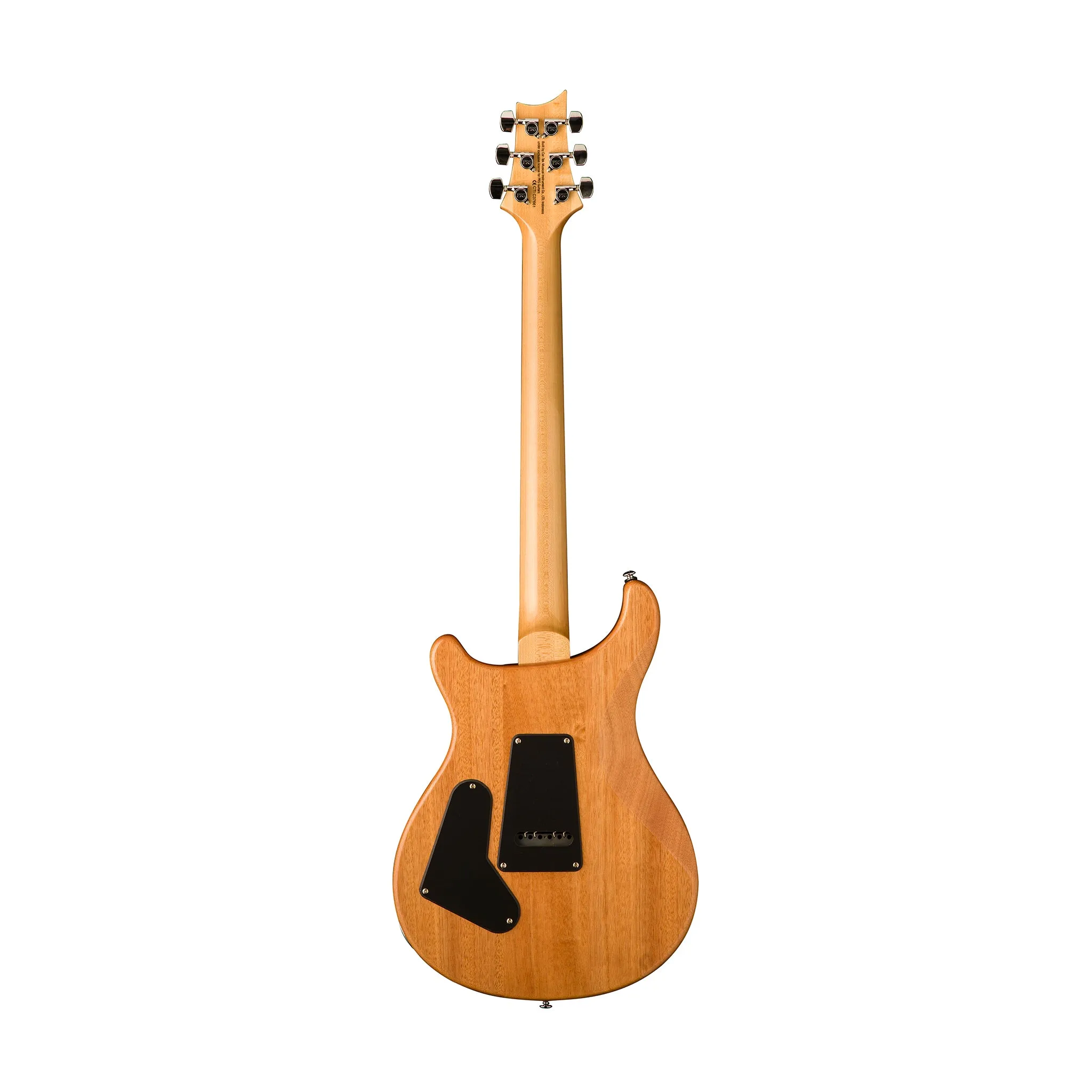 PRS SE Custom 24 Electric Guitar w/Bag, Bonnie Pink/Natural Back
