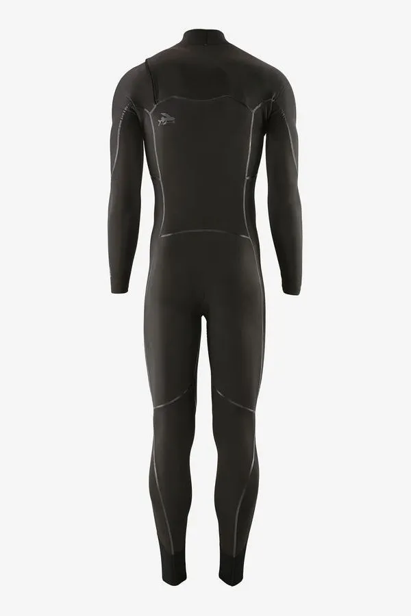R1 YULEX FRONT ZIP FULL SUIT - BLACK