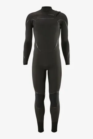 R1 YULEX FRONT ZIP FULL SUIT - BLACK