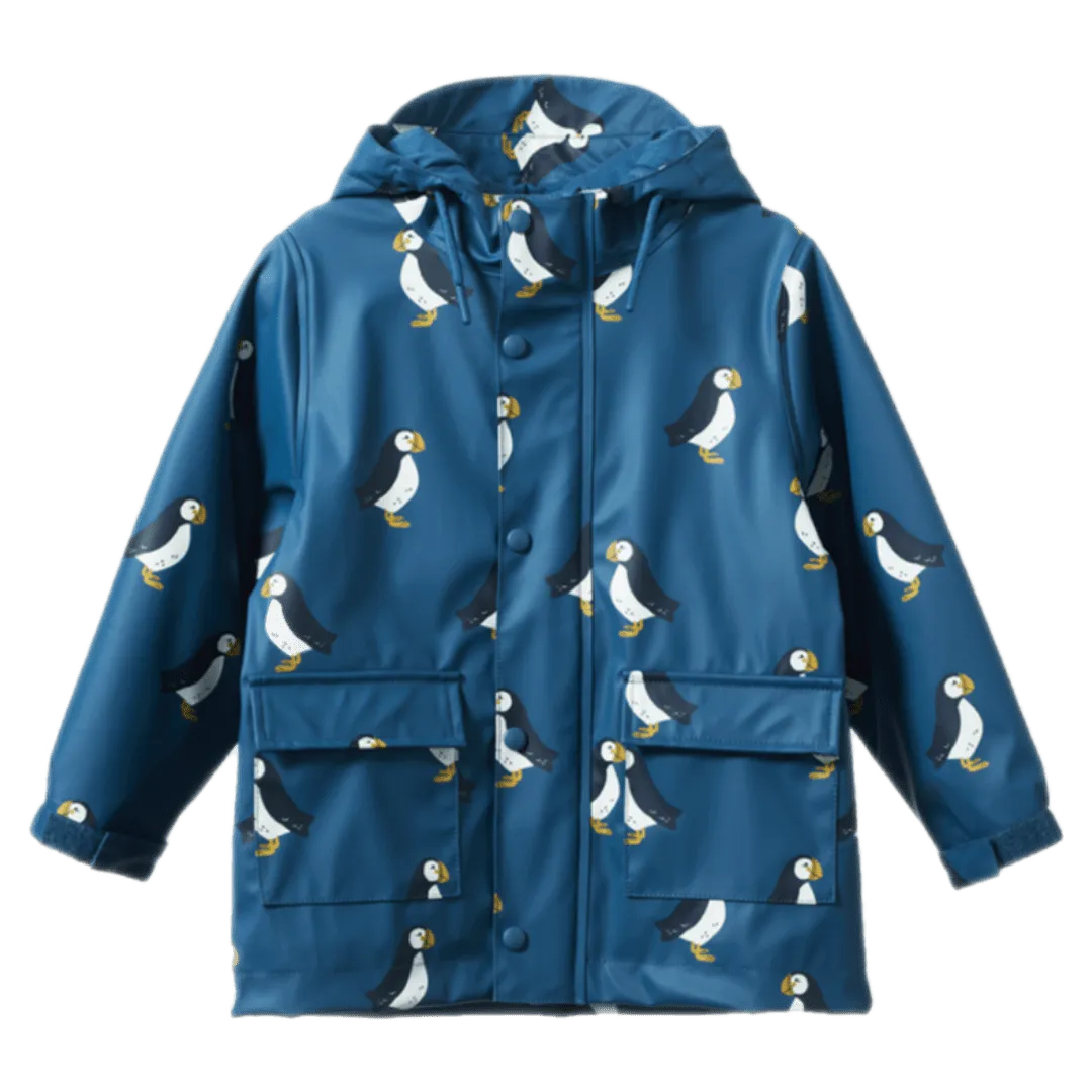 Raincoat - Puffin Teal