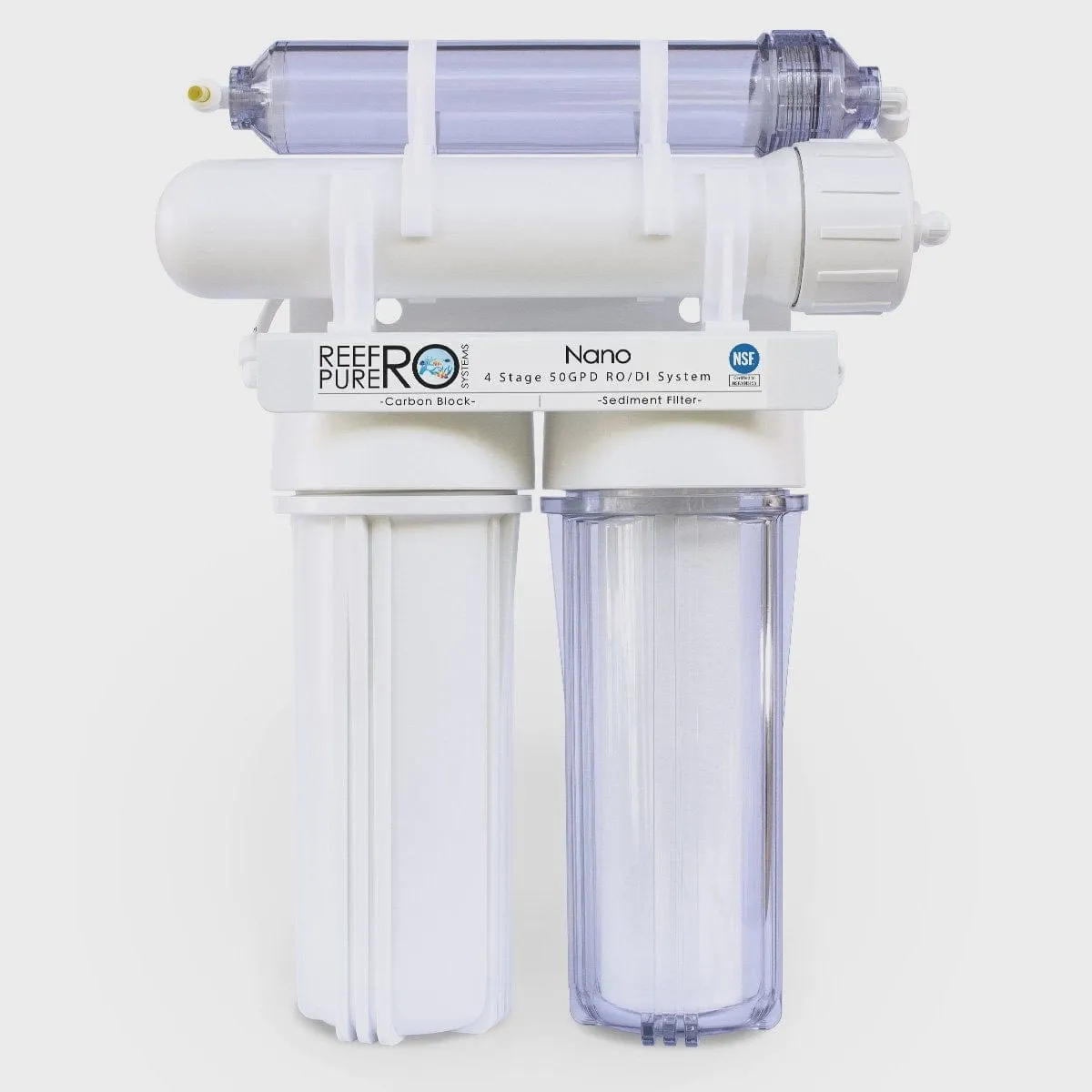 Reef Pure RO 4 Stage 50GPD Nano RO/DI System