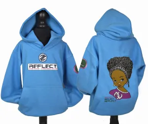 REFLECT Hoodie Girls [BLUE]