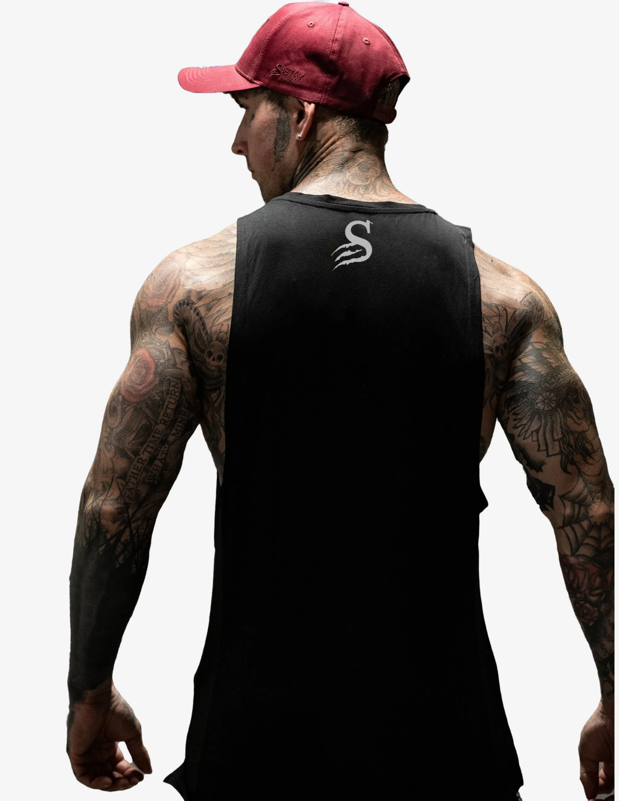 Reflective Mesh Hybrid Tank Black
