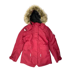 Reima diran winter parka jacket, red | 128cm