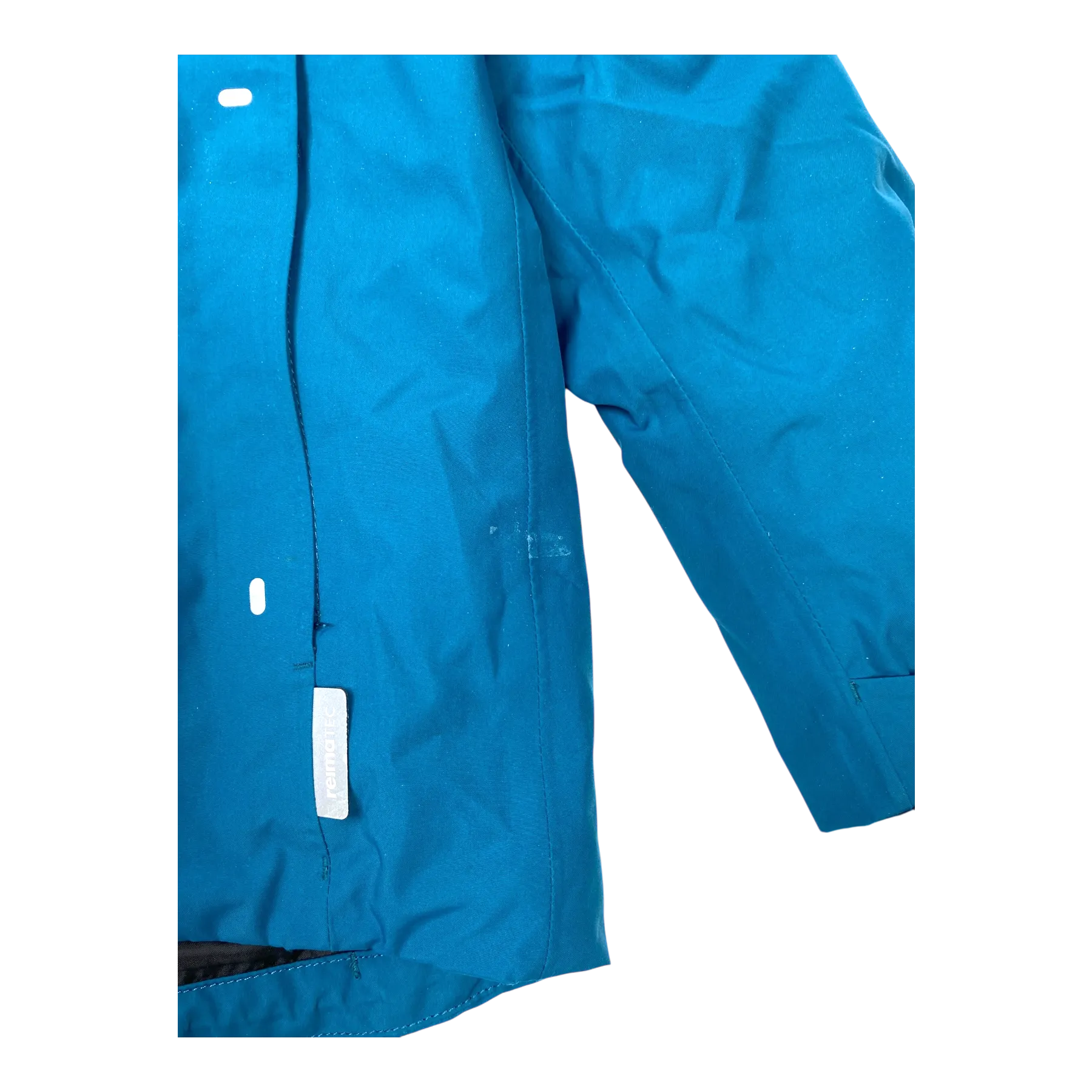 Reima pokka winter jacket, teal blue | 116cm