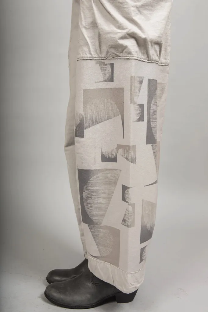 Reversible Pocket Pant Paloma Printed-Blue Fish Clothing