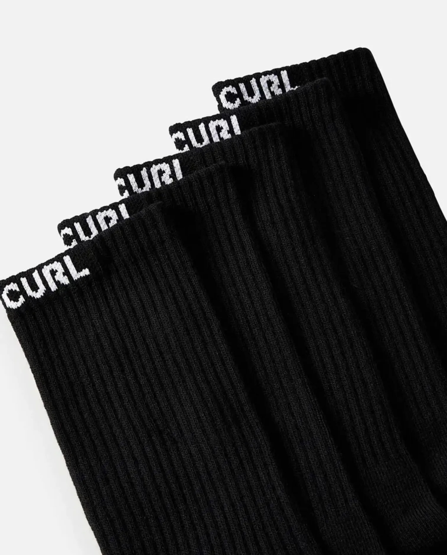 Rip Curl Brand Crew Sock 5 Pack
