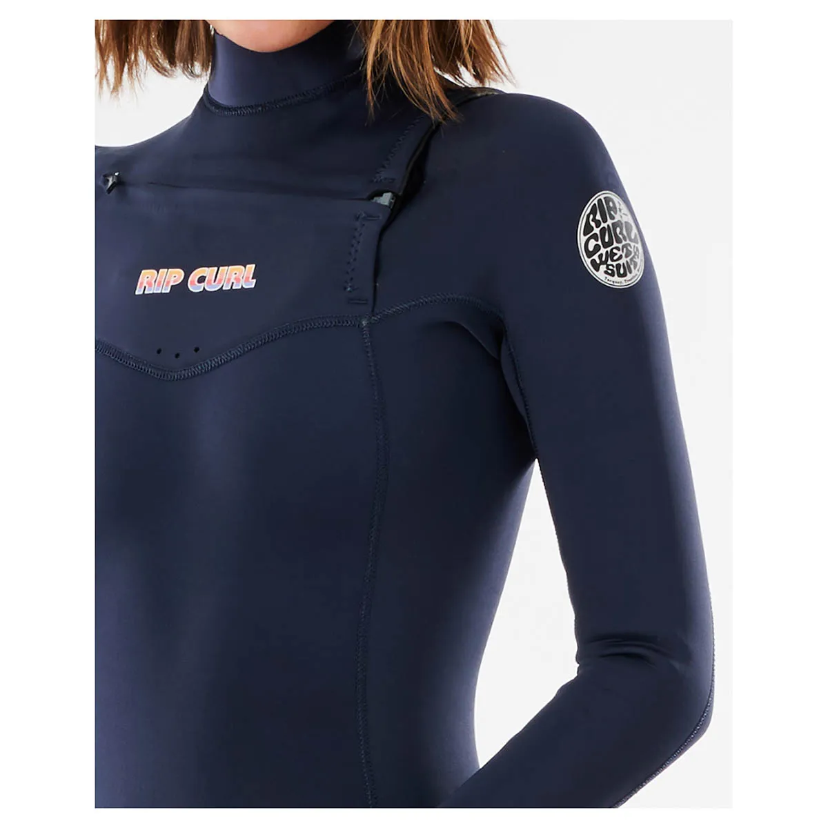 Rip Curl Dawn Women's Patrol Performance 4/3mm Chest Zip Wetsuit - Slate