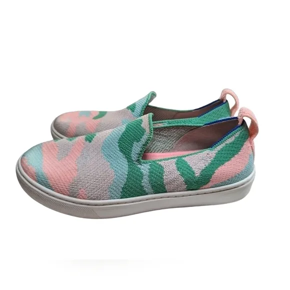 Rothy's Cotton Candy Camo Kid's Sneaker Sz 4