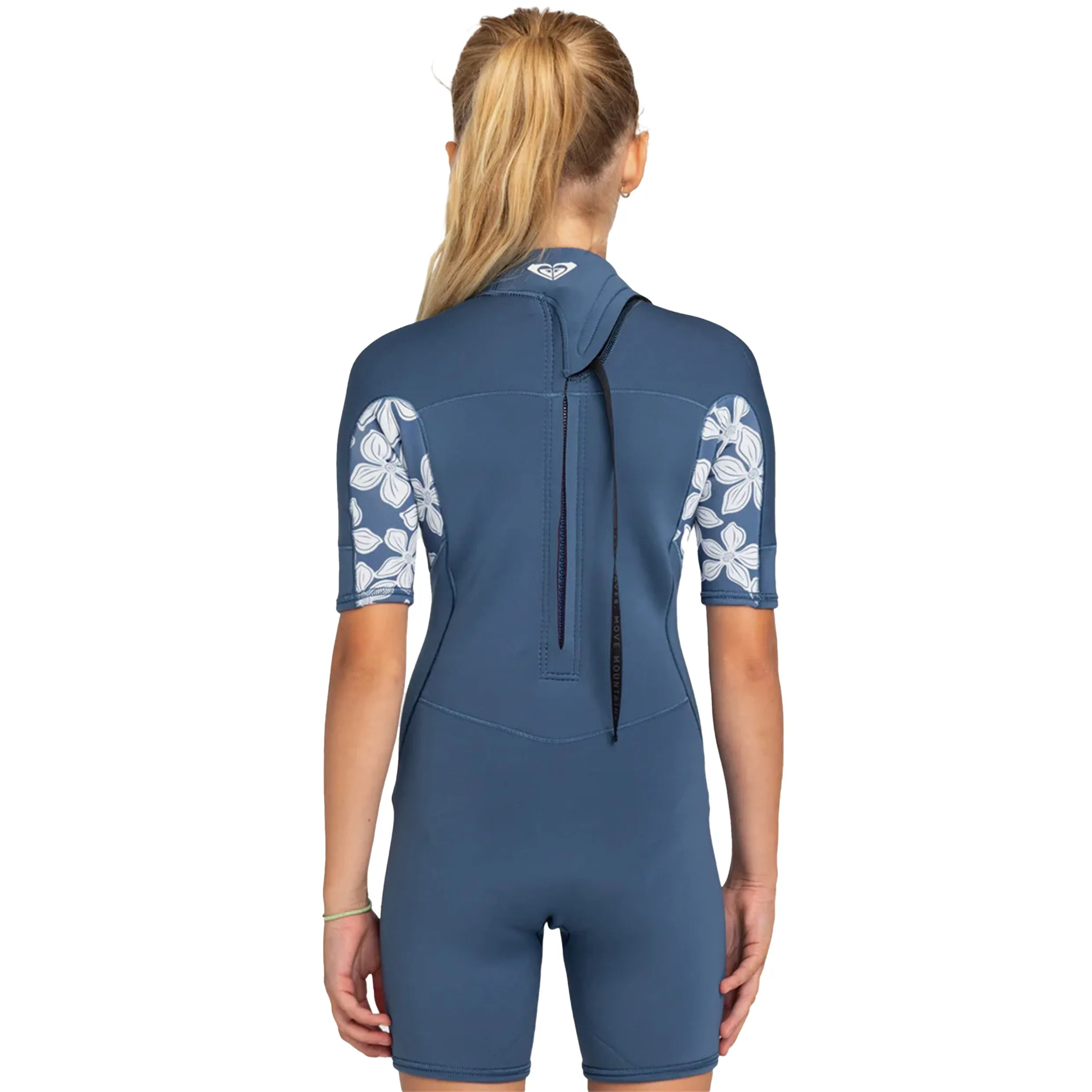 ROXY GIRLS SWELL 2.0 SPRING SUIT WILD WIND FLORAL